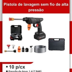 A0838-PT Pistola de Lavagem Sem Fio de Alta Pressão