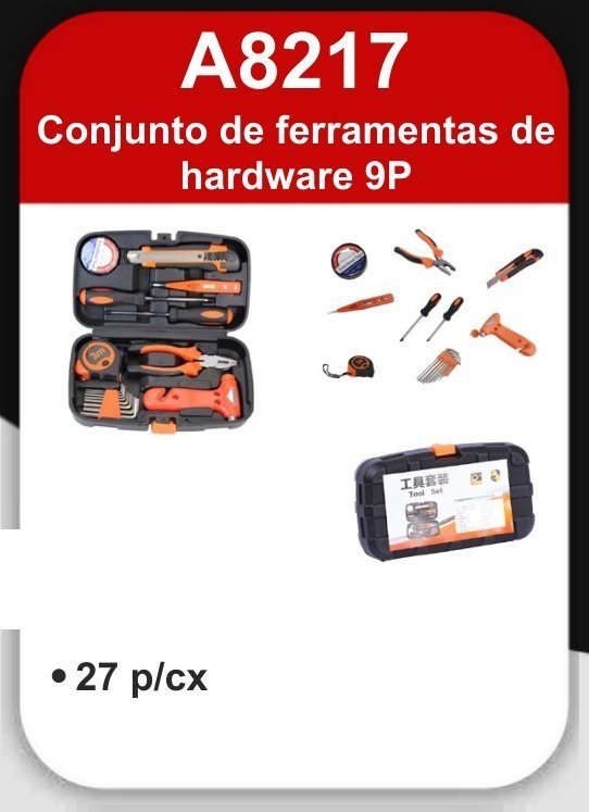 A8217 Conjunto de Ferramentas de Hardware 9P