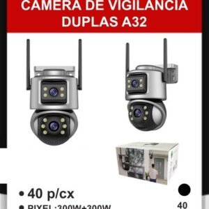 KA32-IS-PT Câmera de Vigilância Duplas A32
