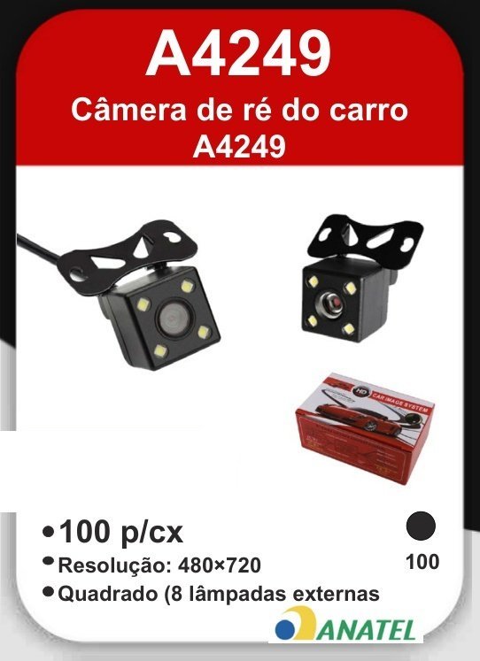 A4249 Câmera de Ré do Carro