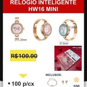 HW16 MINI-RO Relógio Inteligente