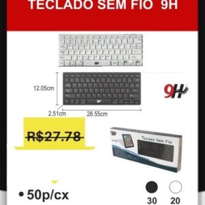 H-704-MX3 Teclado Sem Fio