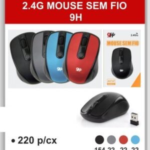 A0747 2.4G Mouse Sem Fio 9H