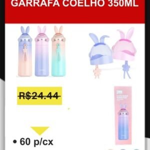 A6343 Garrafa Coelho 350ML