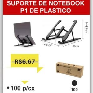 A1522-PT Suporte de Notebook P1 de Plastico
