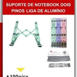 A1102M Suporte de Notebook Dois Pinos Liga de Alumínio