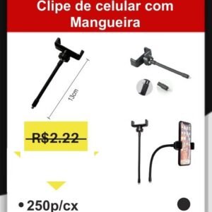 RA056(B) Clipe de Lular com Mangueira
