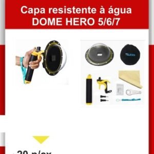 GP-DMP-T05-YL Capa Resistente À Água Dome Hero 5/6/7