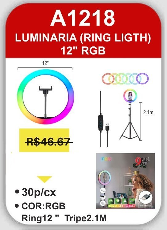 A1218 Luminaria Ring Light