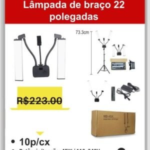A0579 Lâmpada de Braço 22 Polegadas