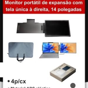 A4188-CZ Monitor Portátil de Expansão com Tela Única À Direita