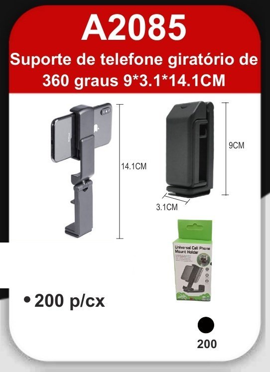 A2085 Suporte de Telefone Giratório