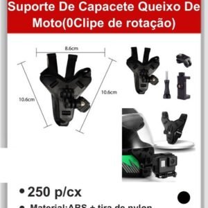 A2061 Suporte de Capa Te Queixo de MOTO(0CLIPE de Rotação)