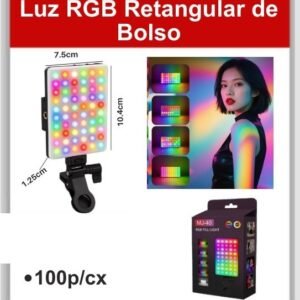 A3976 Luz RGB Retangular de Bolso