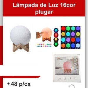 A5643 Lâmpada de Luz 16COR Plugar