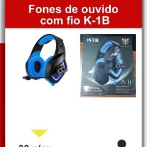 RF701 Fones de Ouvido com Fio K-1B