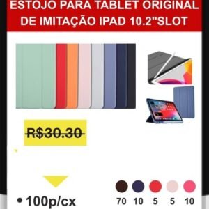 A1911-MX2 Estojo para Tablet de Imitação Ipad 10.2" Slot