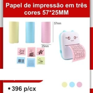 A0494 Papel de Impressão em Três Cores