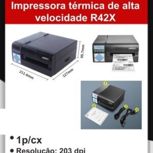 A4034 Impressora Térmica de Alta Velocidade R42X