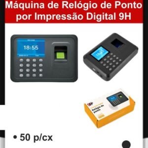 A2603 Máquina de Relógio de Ponto Por Impressão Digital 9H