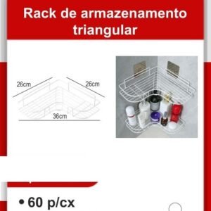 A7265-BR Rack de Armazenamento Triangular
