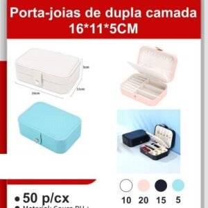 A1620-MX1 PORTA-JOIAS de Dupla Camada