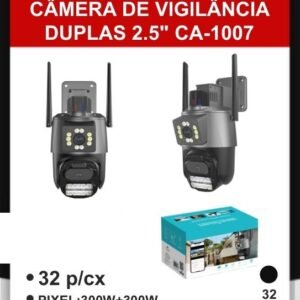 CA-1007-IS-PT(A) Câmera de Vigilância Duplas
