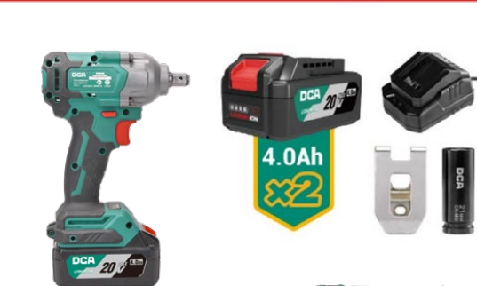 A3730 Chave de impacto sem escova recarregável ADPB488 (TYPE EM)