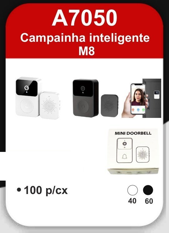 A7050 Campainha Inteligente M8
