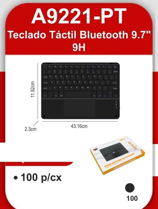 A9221-PT Teclado Táctil