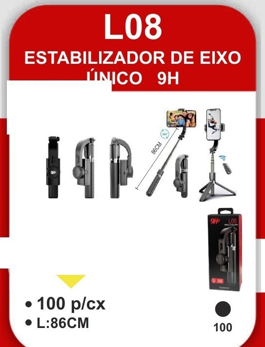 L08 Estabilizador de Eixo Único 9H