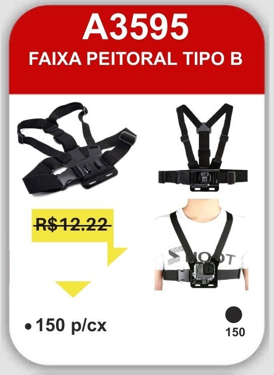 A3595 Faixa Peitoral Tipo B