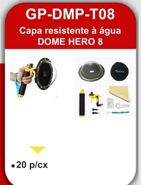 GP-DMP-T08 Capa Resistente À Água Dome Hero 8