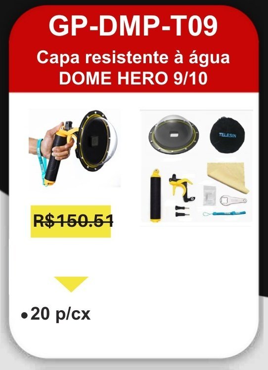 GP-DMP-T09 Capa Resistente À Água Dome Hero 9/10