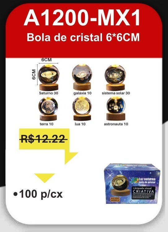 A1200-MX1 Bola de Cristal