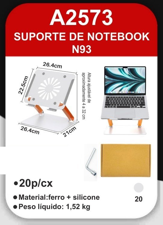 A2573 Suporte de Notebook N93