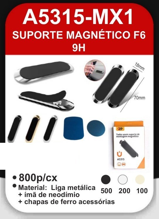 A5315-MX1 Suporte Magnético F6 9H
