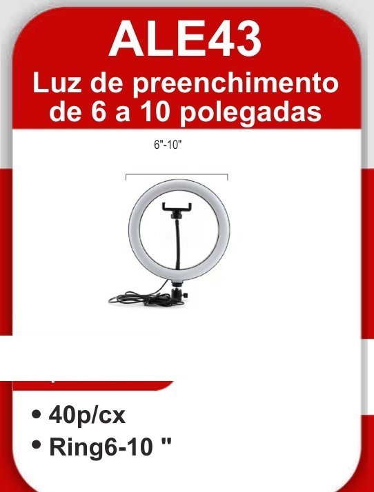 ALE43 Luz de Preenchimento