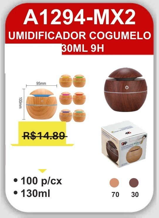 A1294-MX2 Umidificador Cogumelo