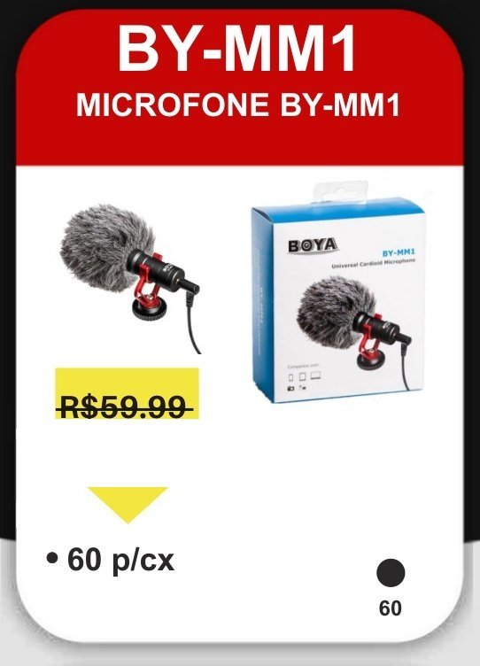 BY-MM1 Microfone