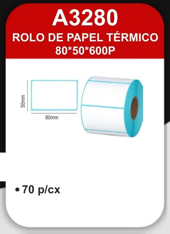 A3280 Rolo de Papel Térmico