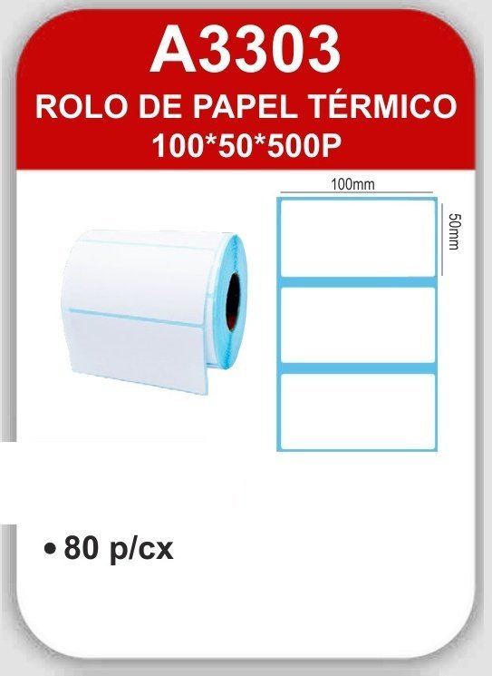 A3303 Rolo de Papel Térmico