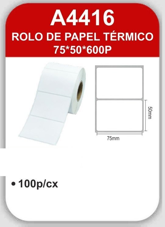 A4416 Rolo de Papel Térmico