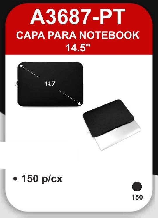 A3687-PT Capa para Notebook