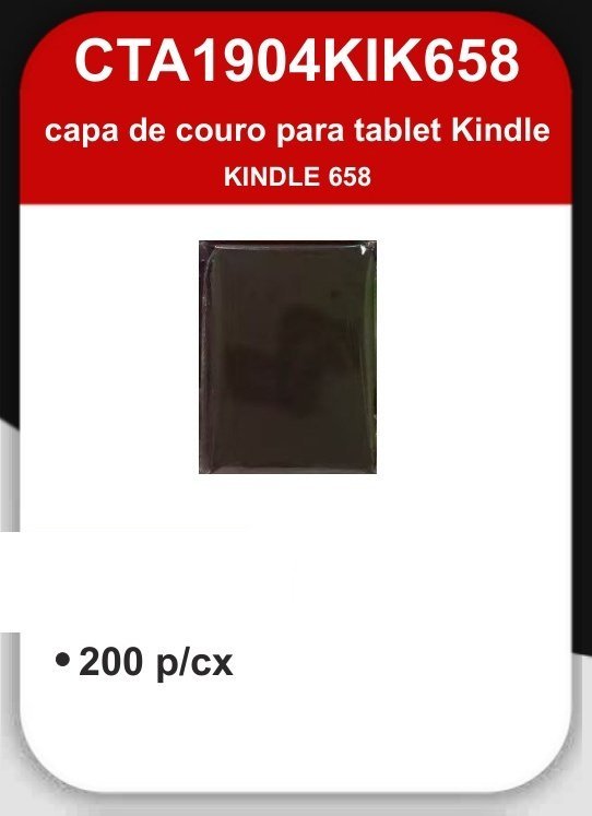 CTA1904KIK658 Capa de Couro para Tablet Kindle